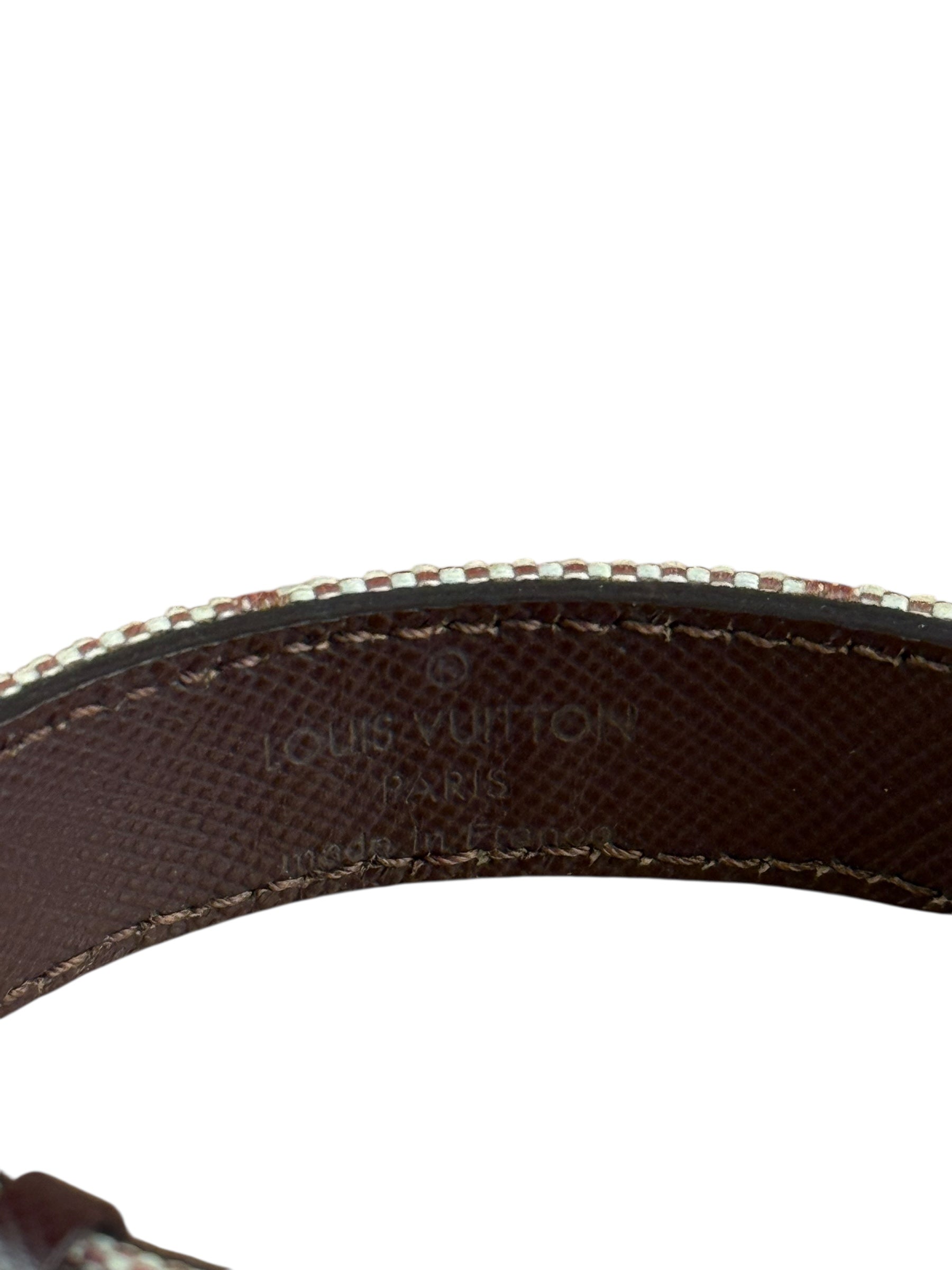 Louis Vuitton Pink Monogram Mini Lin Bracelet