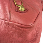 Balenciaga Pink Lambskin Velo Moto Two-Way Bag