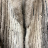 Palody Vintage Grey Fur Coat