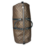 Louis Vuitton Black/Brown Monogram Keepall 55