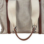 Chloe Leather Trim Woody Medium Tote Bag