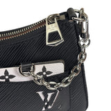 Louis Vuitton Black Epi Leather Marellini Pochette