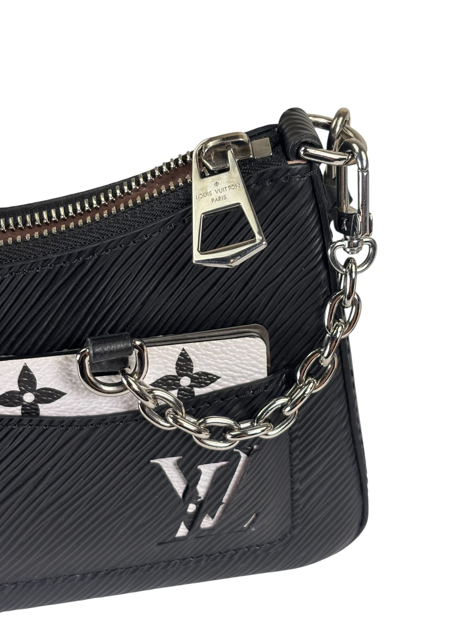 Louis Vuitton Black Epi Leather Marellini Pochette