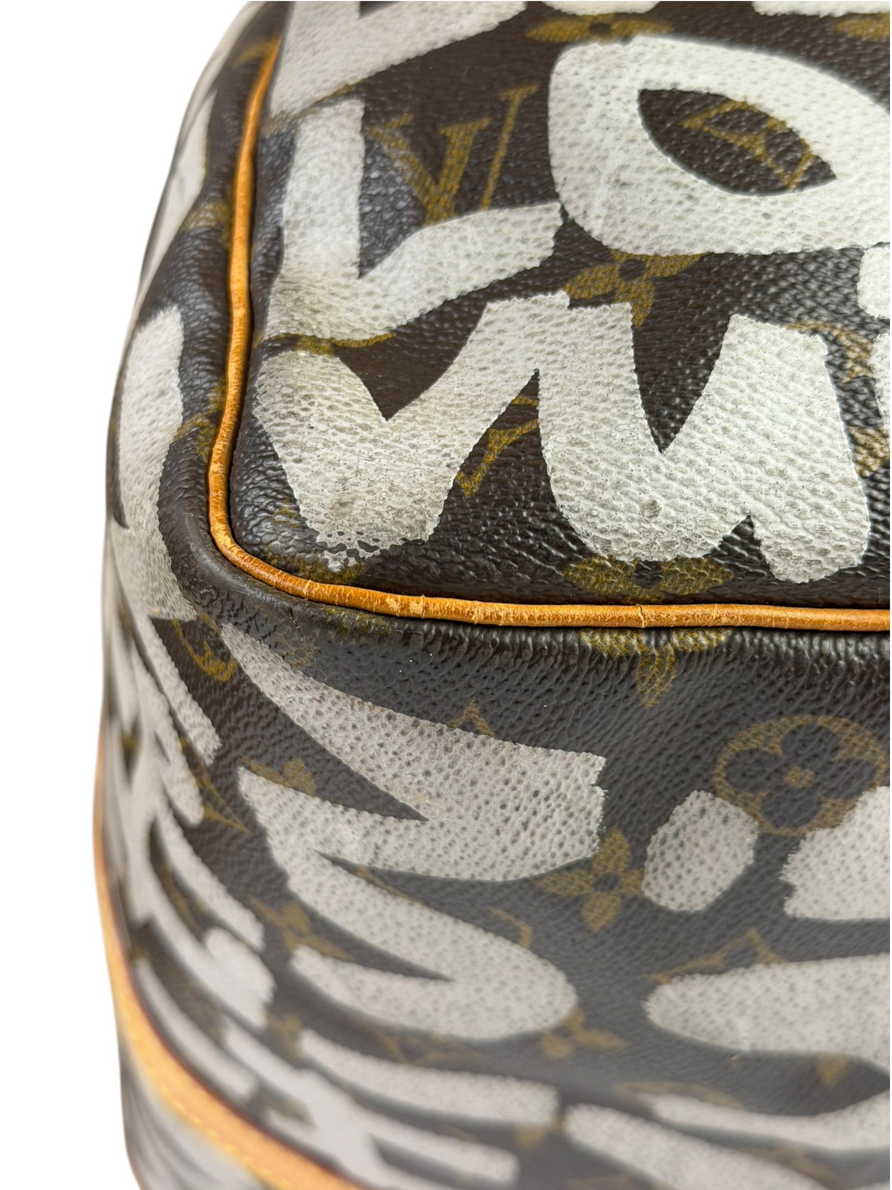 Louis Vuitton x Stephen Sprouse Monogram Graffiti Keepall 50