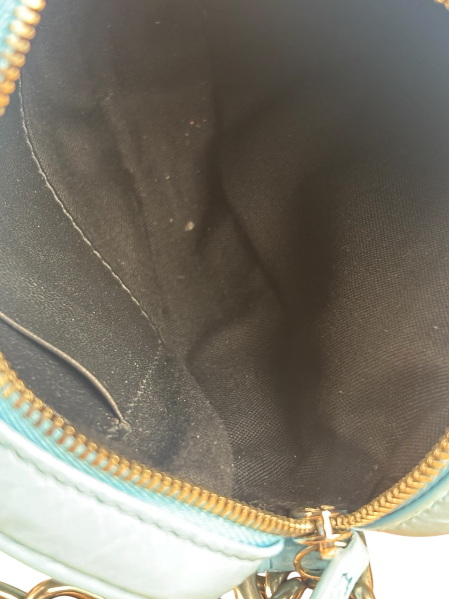 Balenciaga Light Blue Le Cagole Heart Mini Bag