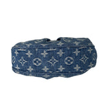 Louis Vuitton Blue Denim/Leather Trim Pochette