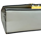 Gucci Ivory Leather Zumi Two-Tone GG Crossbody Bag