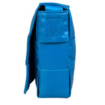 Bottega Veneta Cyan Leather Cassete Bag