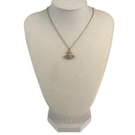 Vivienne Westwood Rhinestone Orb Pendant Necklace