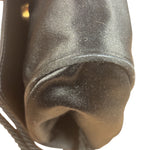 Prada Vintage Black Satin Mini Shoulder Bag