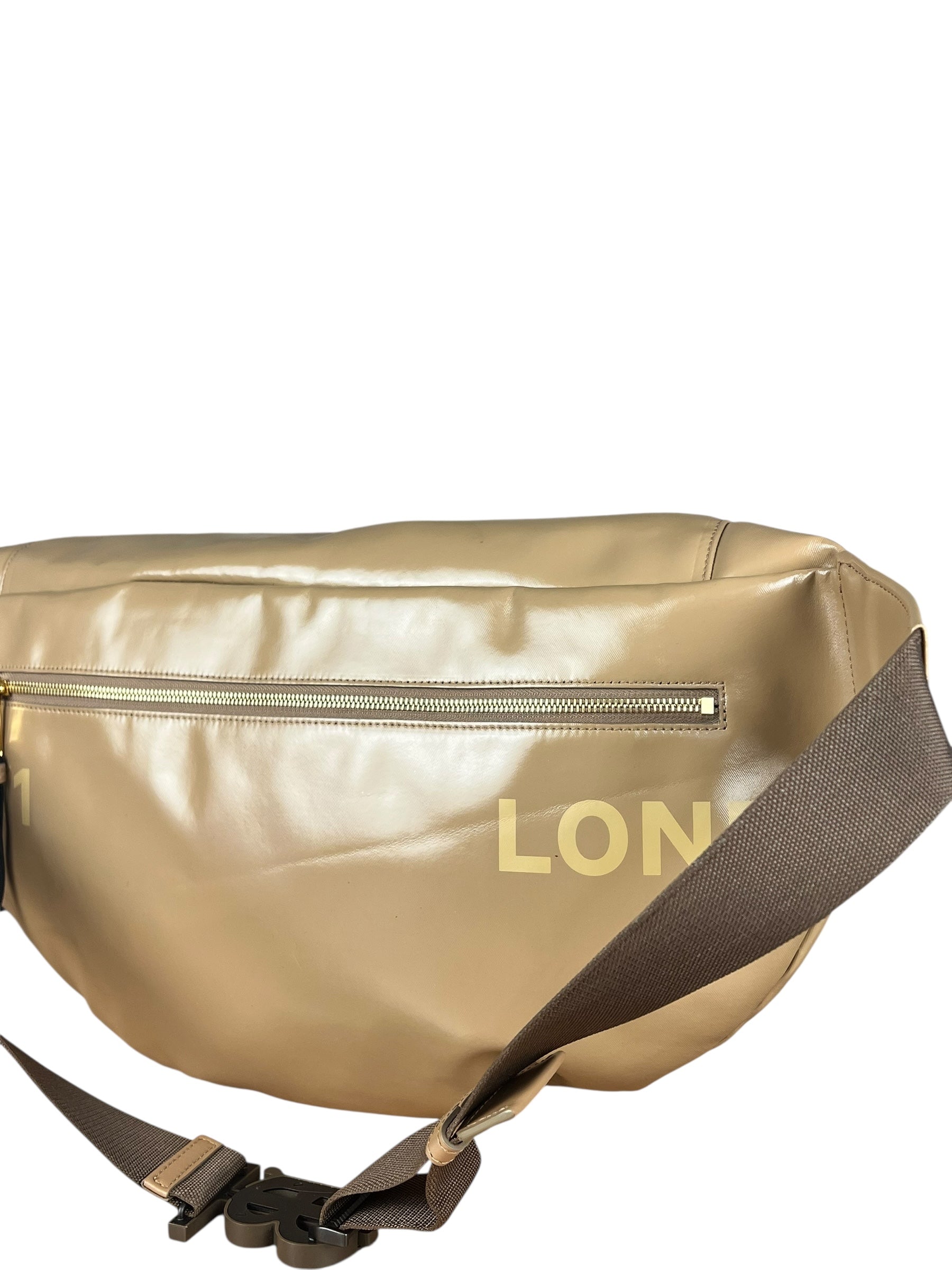 Beige Burberry Horseferry Large Beltbag