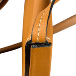 Loewe Camel Leather Heel Crossbody