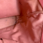 Gucci GG Pink Leather Canvas Eclipse Tote Bag