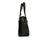 Chanel Black Quilted Leather Wild Stitch Bowler Bag 2003