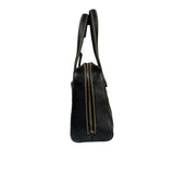 Chanel Black Quilted Leather Wild Stitch Bowler Bag 2003
