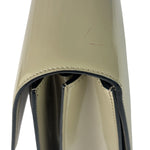 Celine Light Beige Patent Leather Classic Box Shoulder Bag