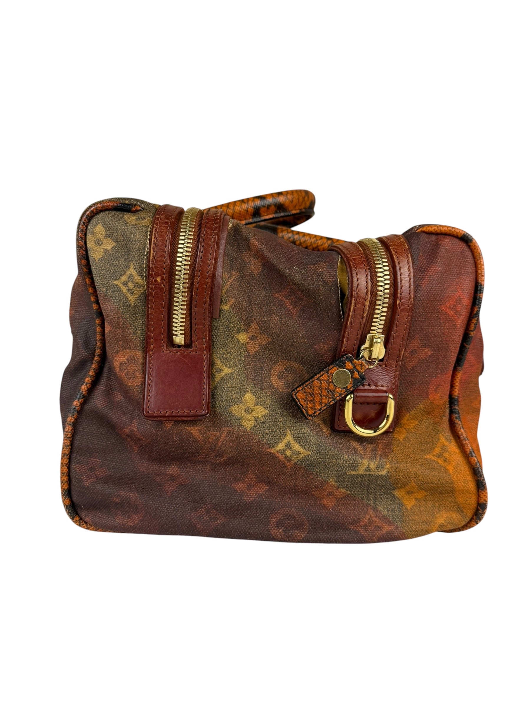 Louis Vuitton Multicolor Leather Mancrazy Jokes Handbag