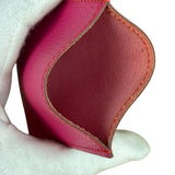 Hermes Pink Leather Card Holder