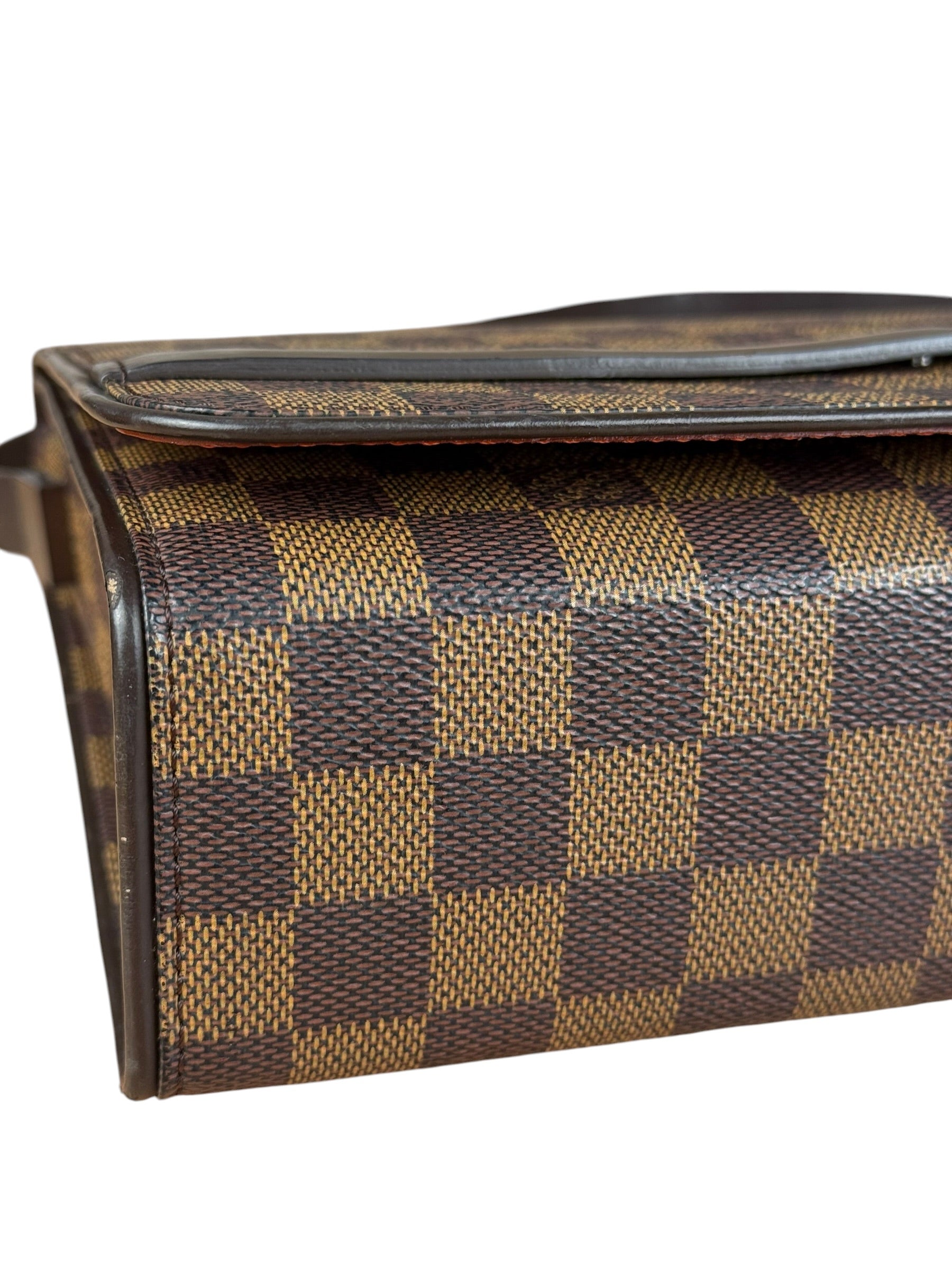 Louis Vuitton Damier Ebene Tribeca Long Shoulder Bag