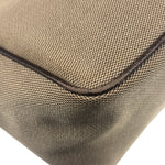 Gucci Vintage Beige Canvas Mini Pochette Handbag