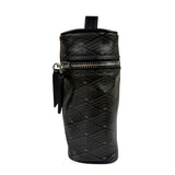 Metier Brown Leather Long Haul Toiletry Bag