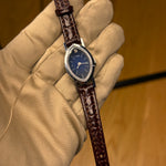 Timex Blue Marquee Dial Winding Movement