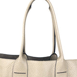 Brunello Cucinelli Cream Leather Tote