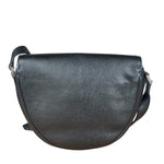 Saint Laurent Black Leather Y Studded Flap Crossbody