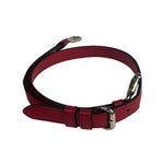 Christian Dior Red Leather Diorissimo Tote