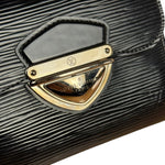 Louis Vuitton Black Epi Joey Trifold Wallet