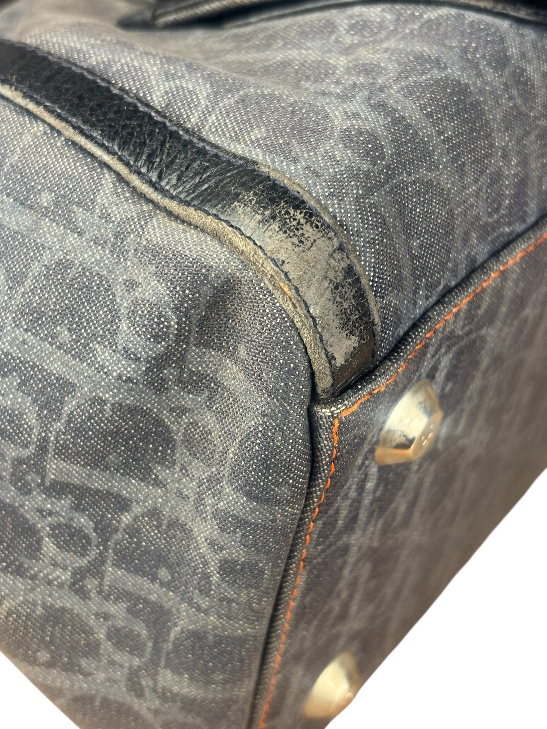Christan Dior Vintage Diorissimo Flight Trotter Tote