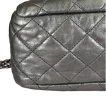 Chanel Metallic Silver Quilted Calfskin Reissue Camera Bag 2008