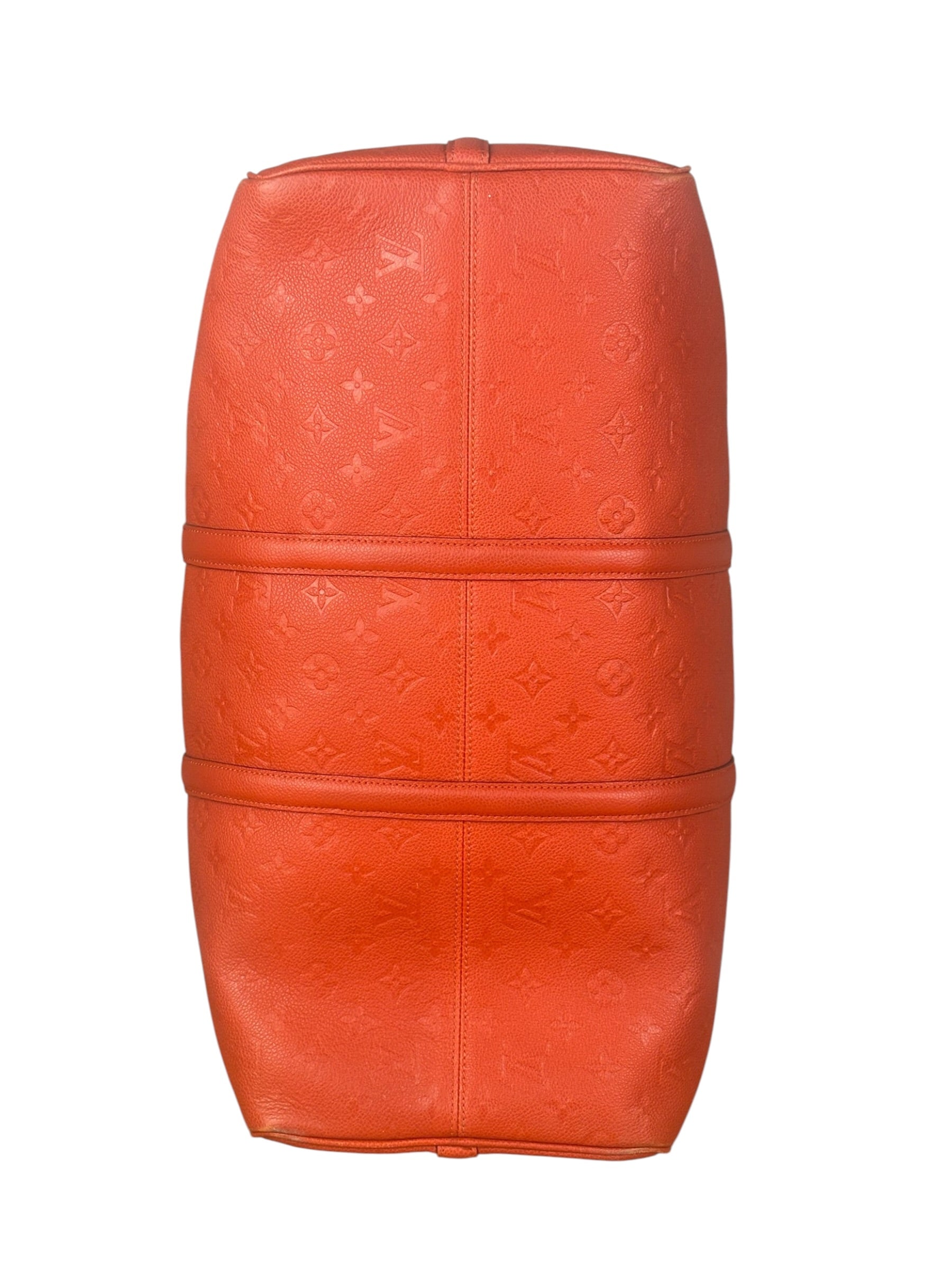 Louis Vuitton Red Empreinte Bandouliere 50