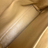 Chanel Beige Calfskin Kelly Top Handle Bag 2001