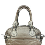 Chloe Metallic Taupe Vintage Paddington