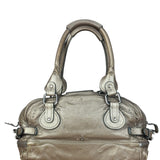 Chloe Metallic Taupe Vintage Paddington