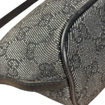 Gucci GG Black Canvas Pochette Handbag
