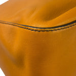 Fendi Brown Leather Mamma Foreever Flap Baguette