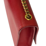 Yves Saint Laurent Red Leather Medium Kate Shoulder Bag