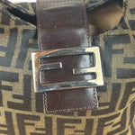 Fendi Zucca FF Mamma Baguette Shoulder Bag