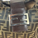 Fendi Zucca FF Mamma Baguette Shoulder Bag