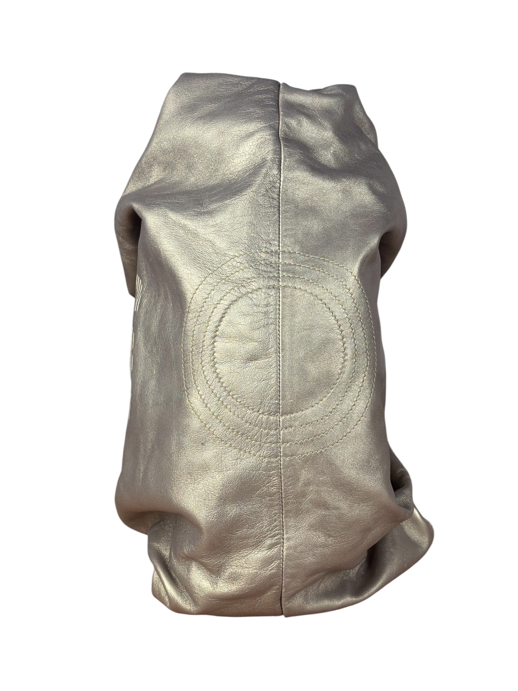 Loewe Metallic Gold Nappa Aire Hand Bag