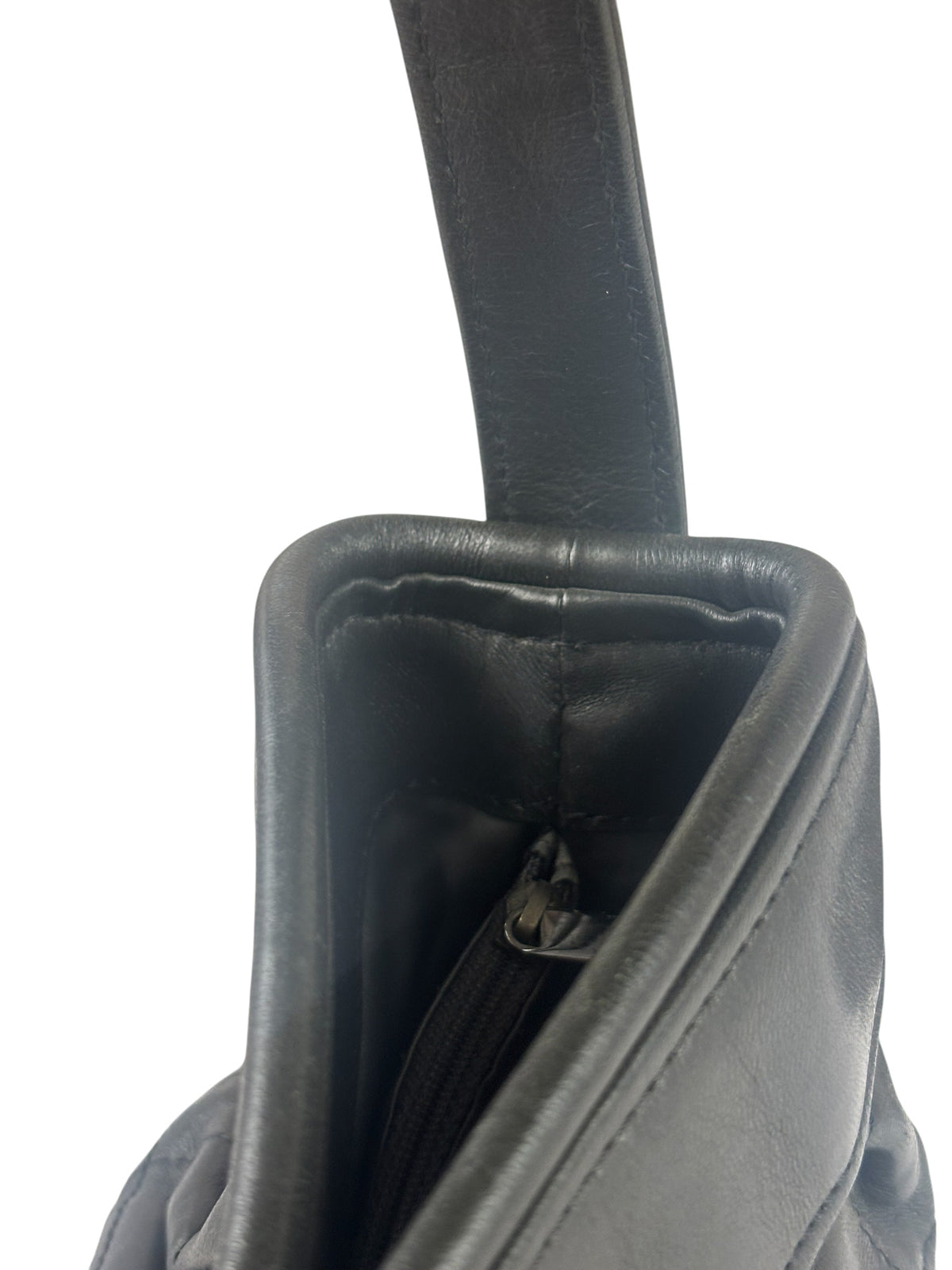 Chanel Grey Quilted Leather Tote Bag 2006