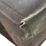 Yves Saint Laurent Black Rive Gauche Canvas Tote