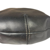Coach Black Leather Soho Pleated Crossbody Bag