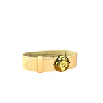 Louis Vuitton Monogram Vernis Logo Bracelet Yellow