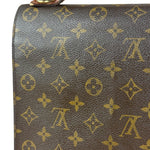 Louis Vuitton Monogram Monceau Lock Shoulder Bag