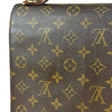 Louis Vuitton Monogram Monceau Lock Shoulder Bag
