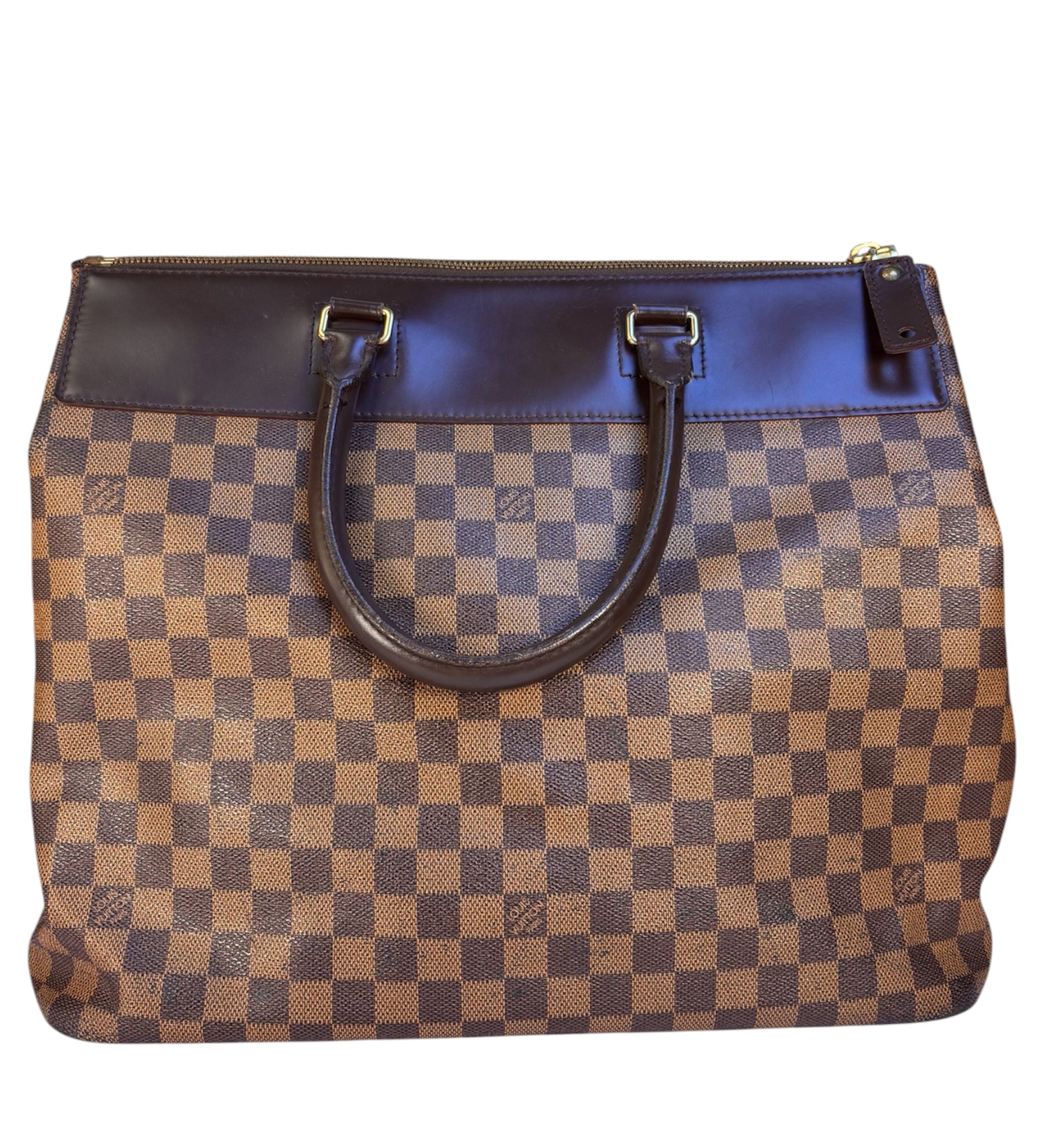 Louis Vuitton Damier Ebene Greenwich Handbag GM