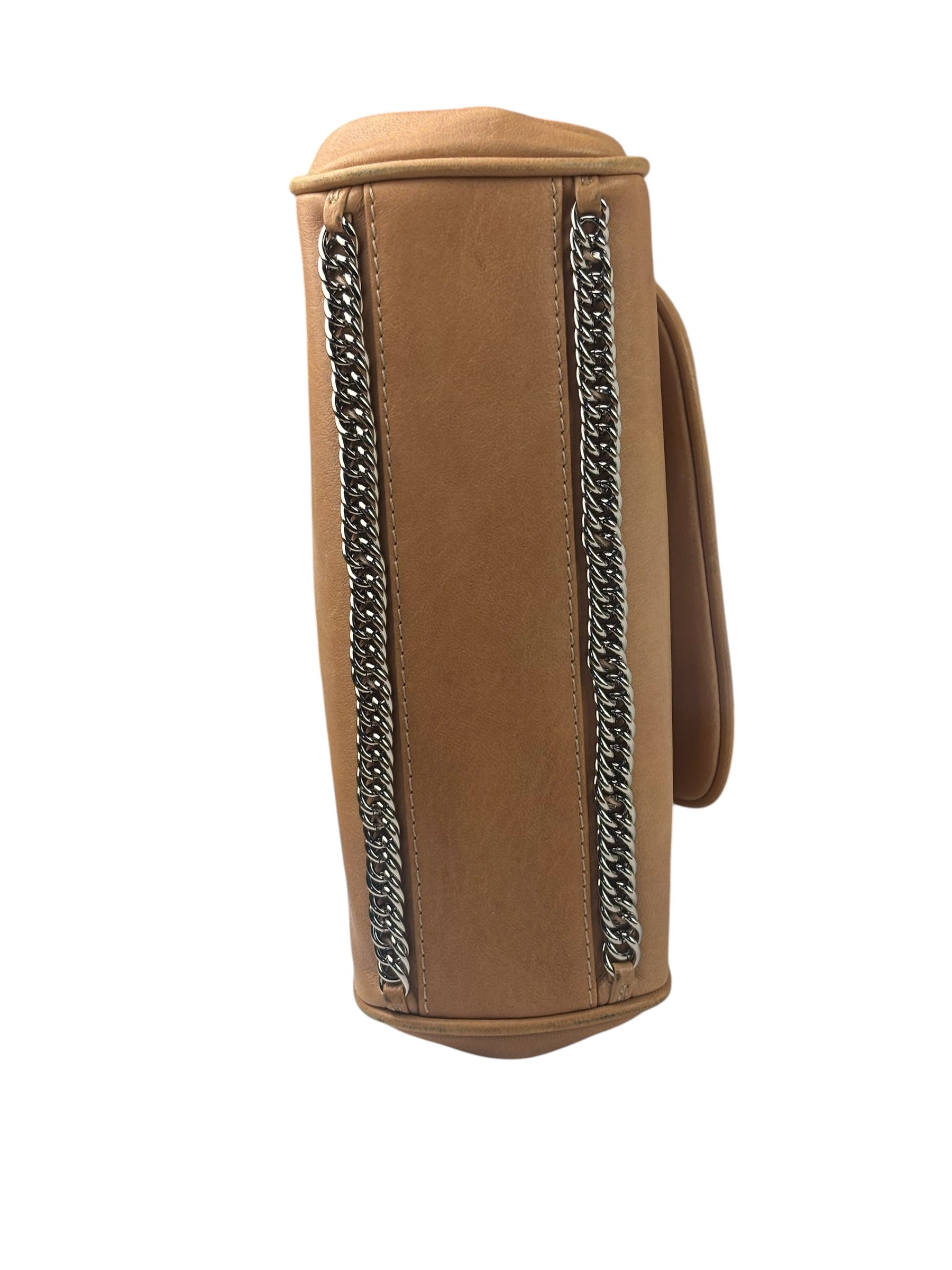 Chanel Beige Bijoux Accordion Flap Bag 2008